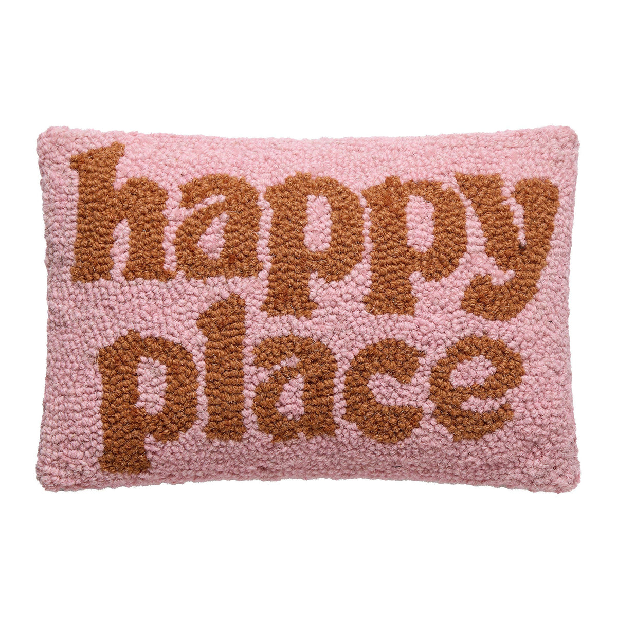 Peking Handicraft - Kussen gehaakt Happy Place