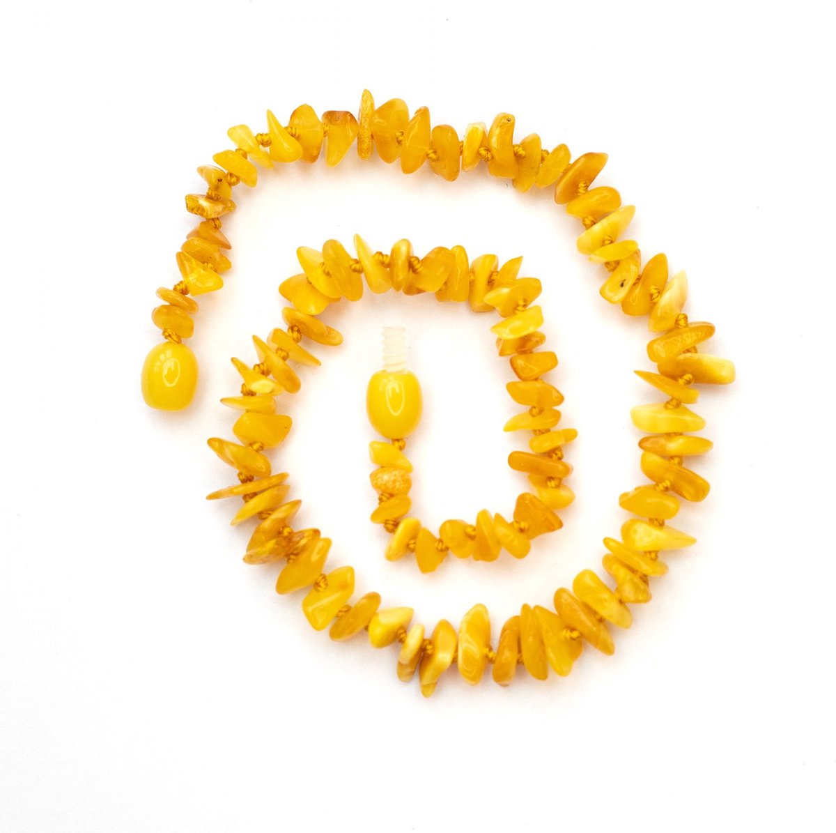 Barnsteen ketting – butter – chips 33 cm