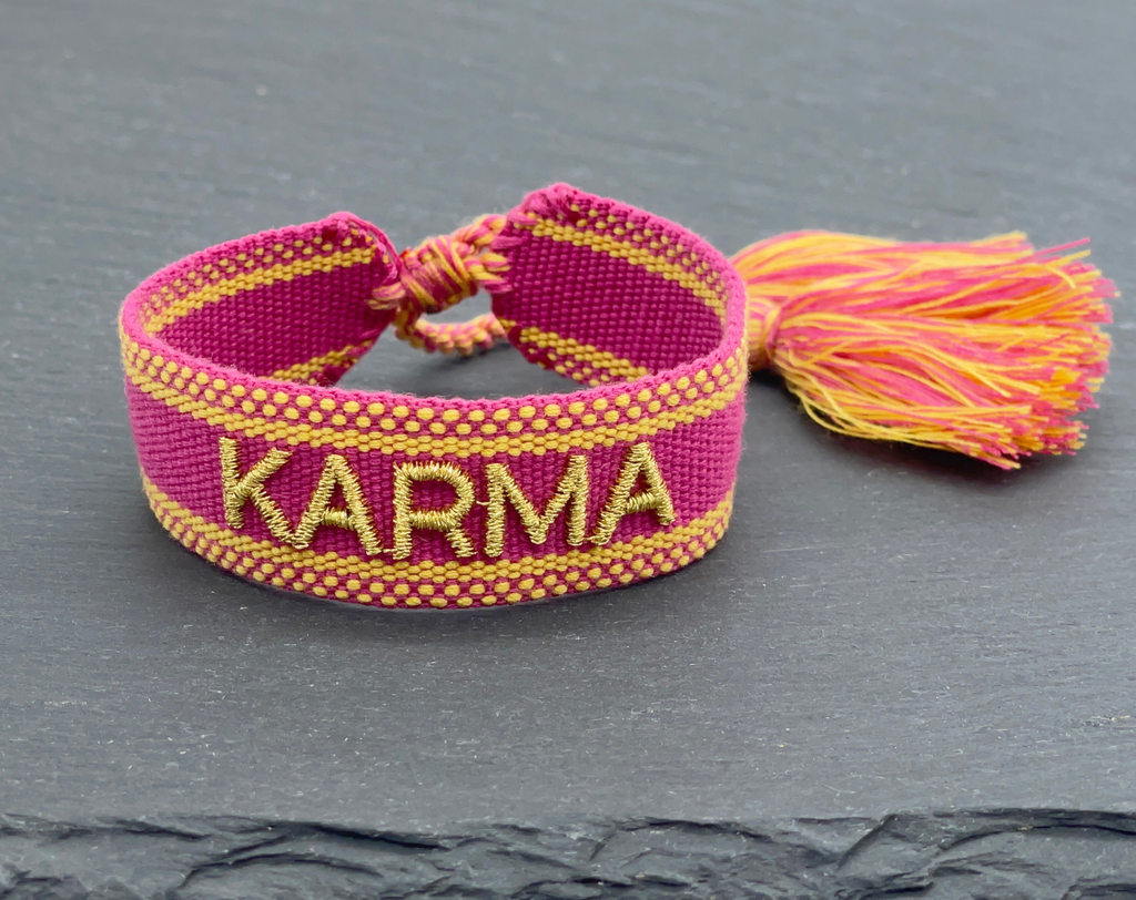 Parsley & Pepper - Karma armband cherry/ goud