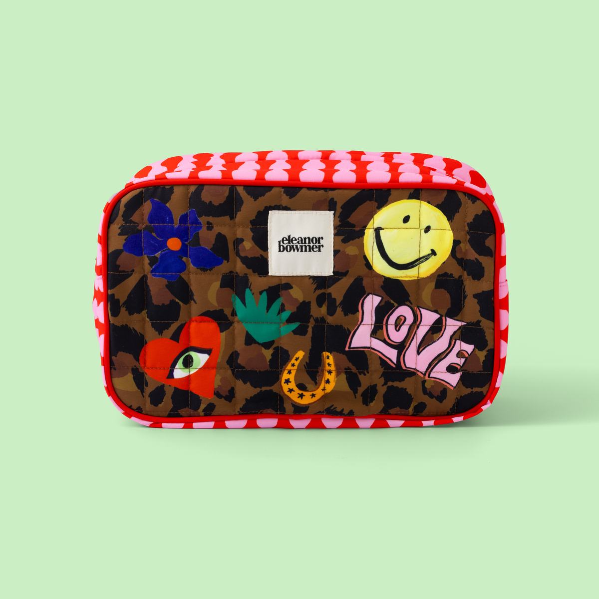 Eleanor Bowmer - Leopard Icon Toilettas etui
