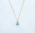 Turquoise Necklace for Inner Strength (XS)