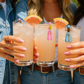 NPW - Drinking Buddies Cowgirl Chaps drinkmarkers 4 stuks