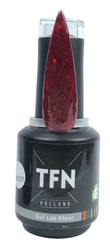 TFN Gellak D331 Rood Glitter