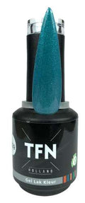 TFN Gellak D339 Blauwgroen Glitter