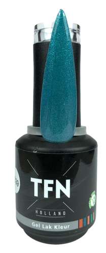 TFN Gellak D339 Blauwgroen Glitter
