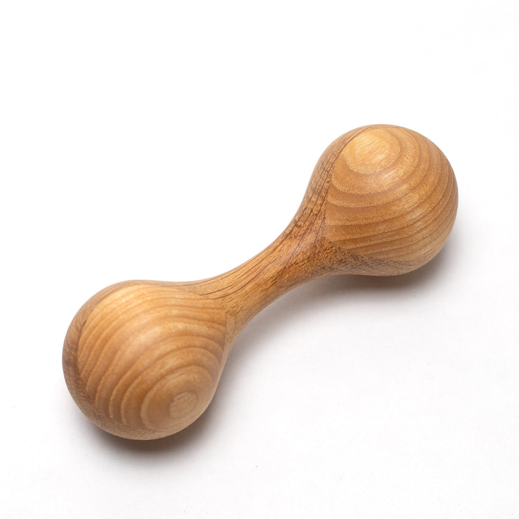 Houten rammelaar – Esdoorn & Eikenhout