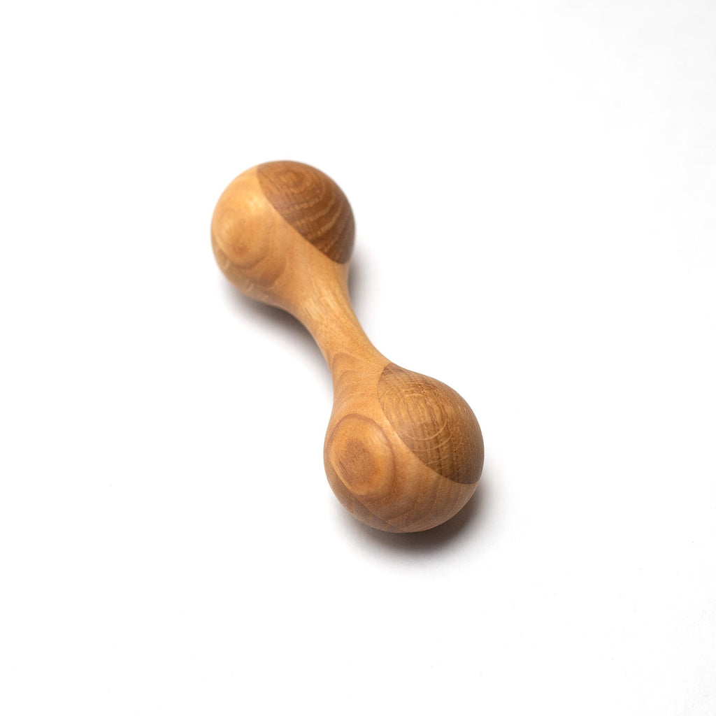 Houten rammelaar – Eikenhout & Esdoorn