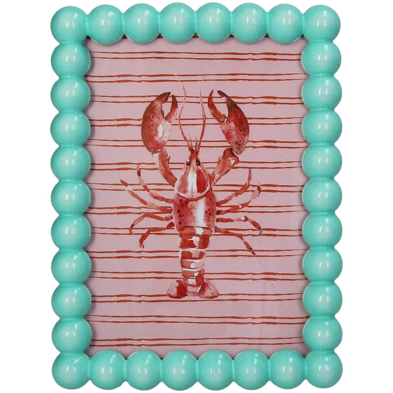 Photo Frame Polyresin – Turquoise