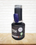 TFN Gellak D371 Blauw met Paarse Glitter Noorderlicht Collectie