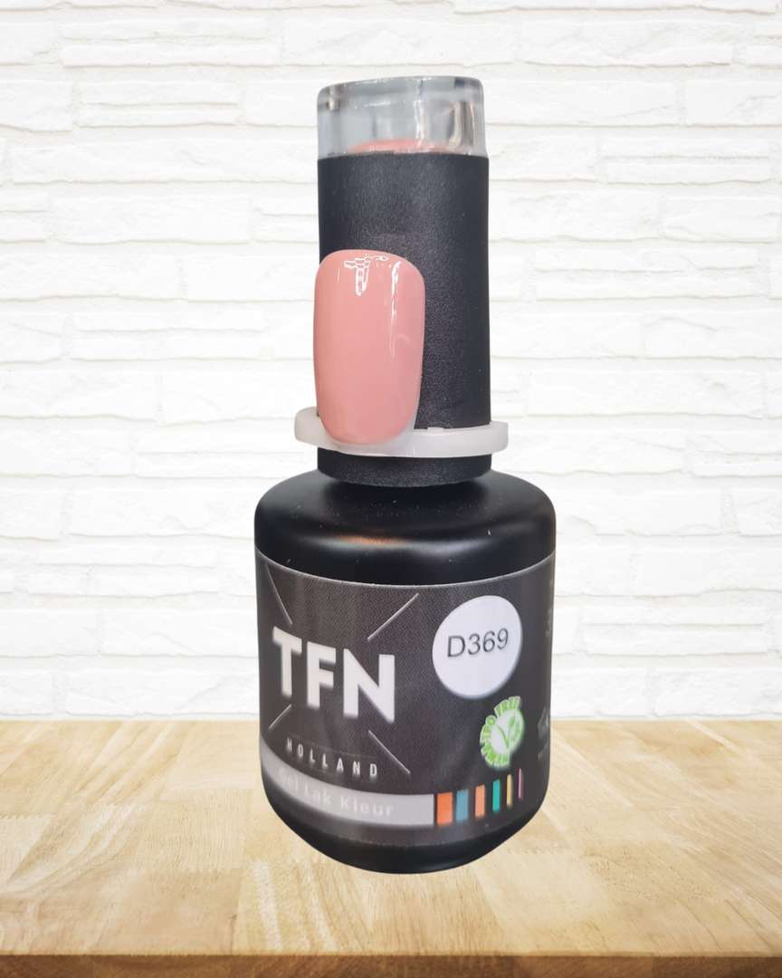 TFN Gellak D369 Zacht Roze Glitter