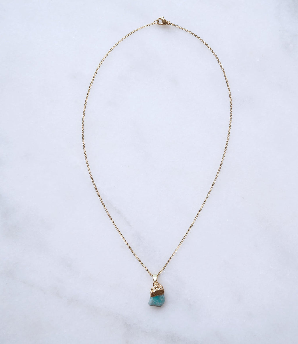 Amazonite Necklace for Happiness & Harmony