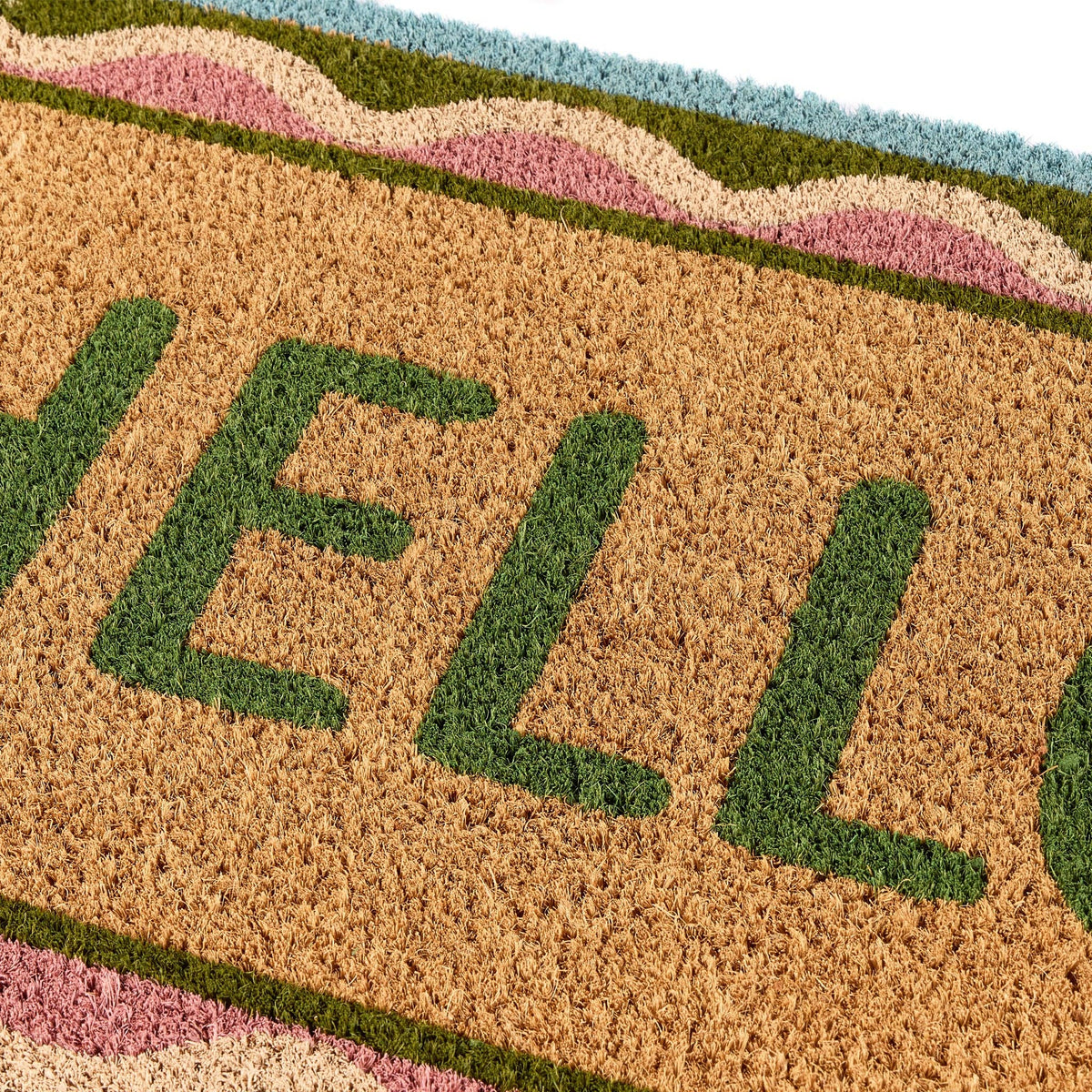Phoenox Textiles - My Mat Hello Scallop kokos deurmat