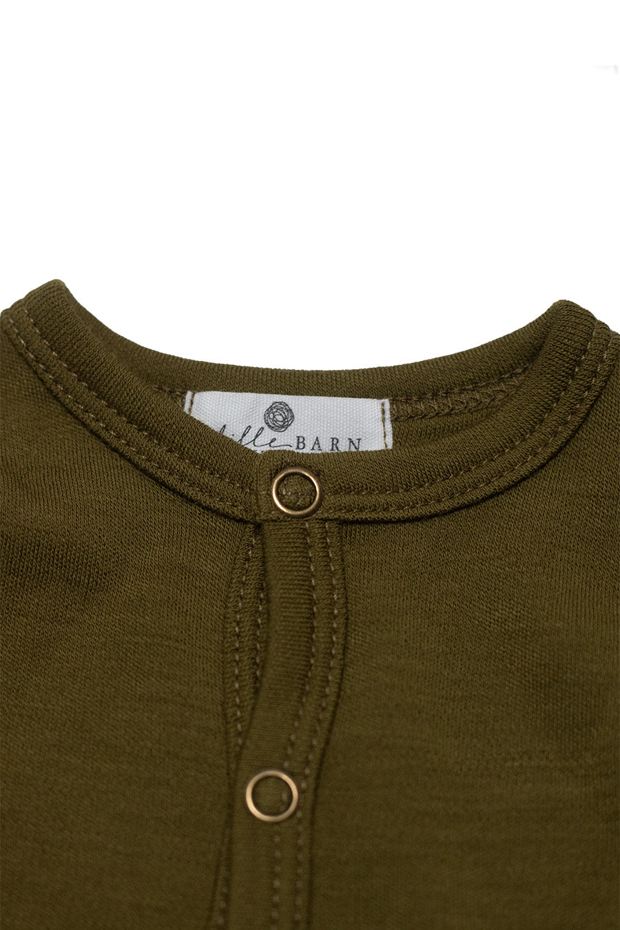 Wollen babypakje – merinowol – Fir Green
