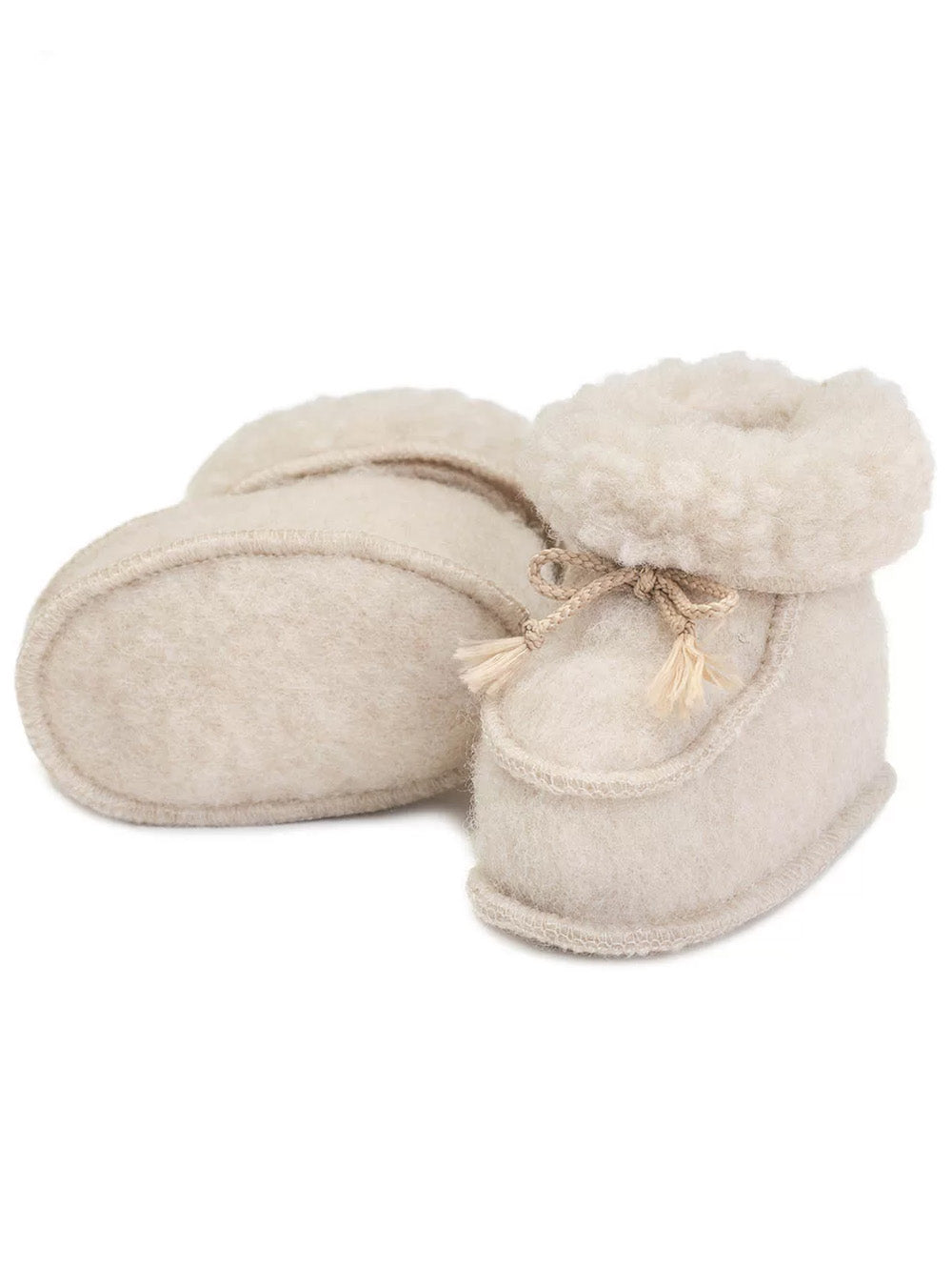 Merinowol slofjes – 13 cm /maat 20