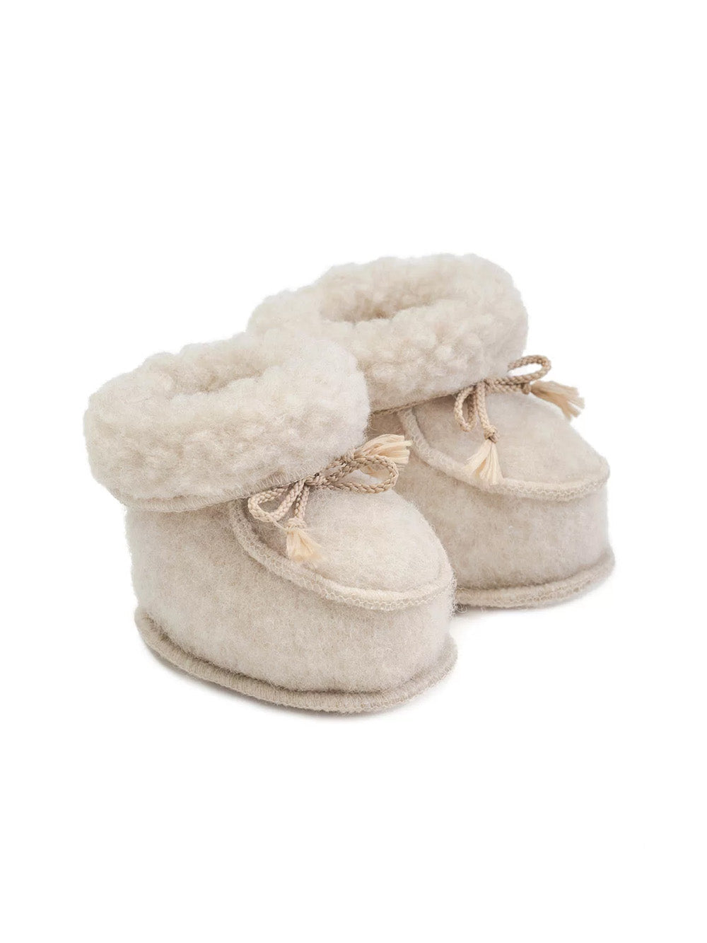 Merinowol slofjes – 13 cm /maat 20