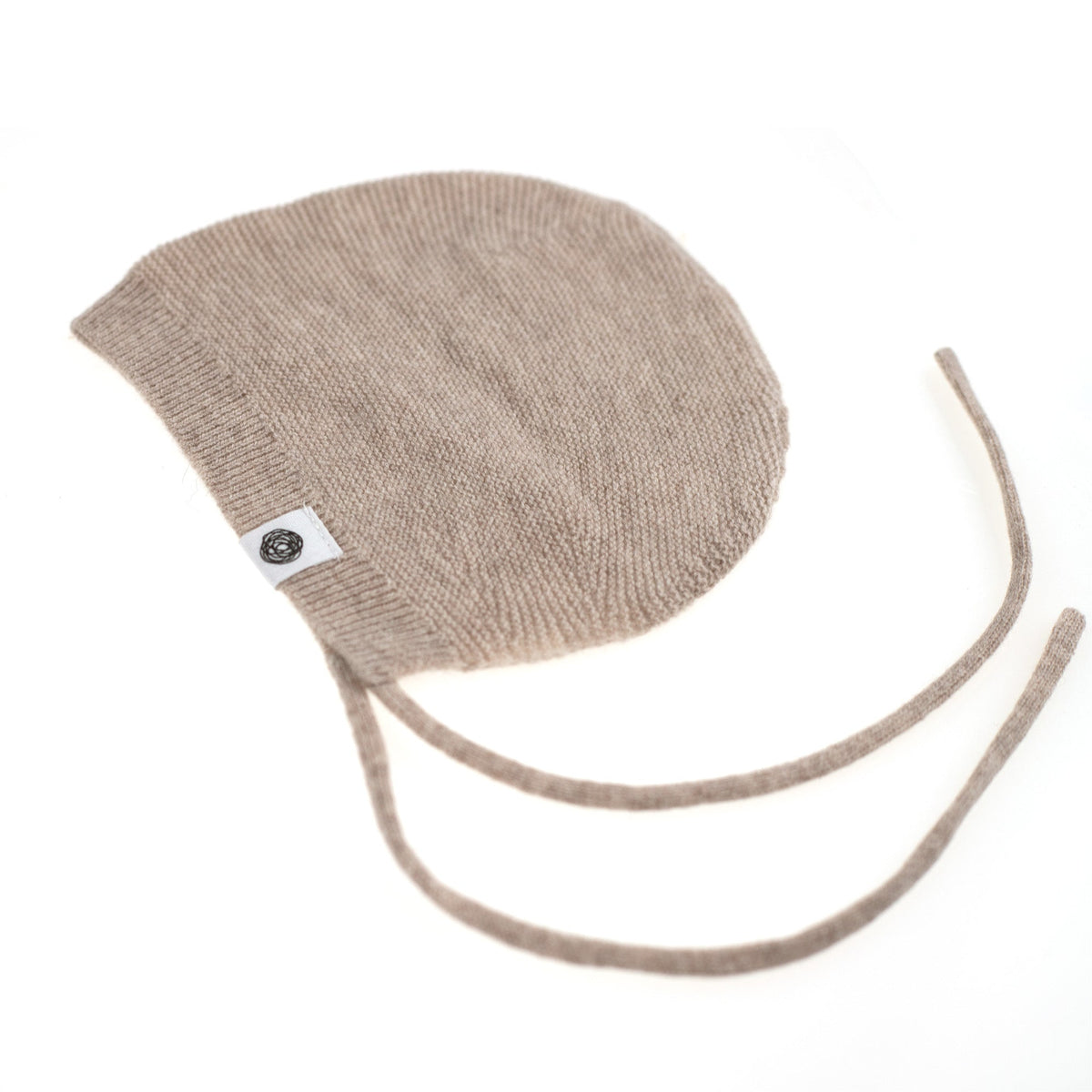 Wollen strikmuts baby gebreid – merinowol – Cobble