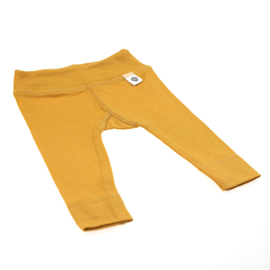 Wollen baby- en kinderbroek – merinowol – Harvest Gold