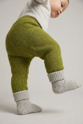 Merinowol gebreid babybroekje – pickle