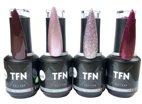 TFN Gellak D347 Bordeaux Bruin Shimmer