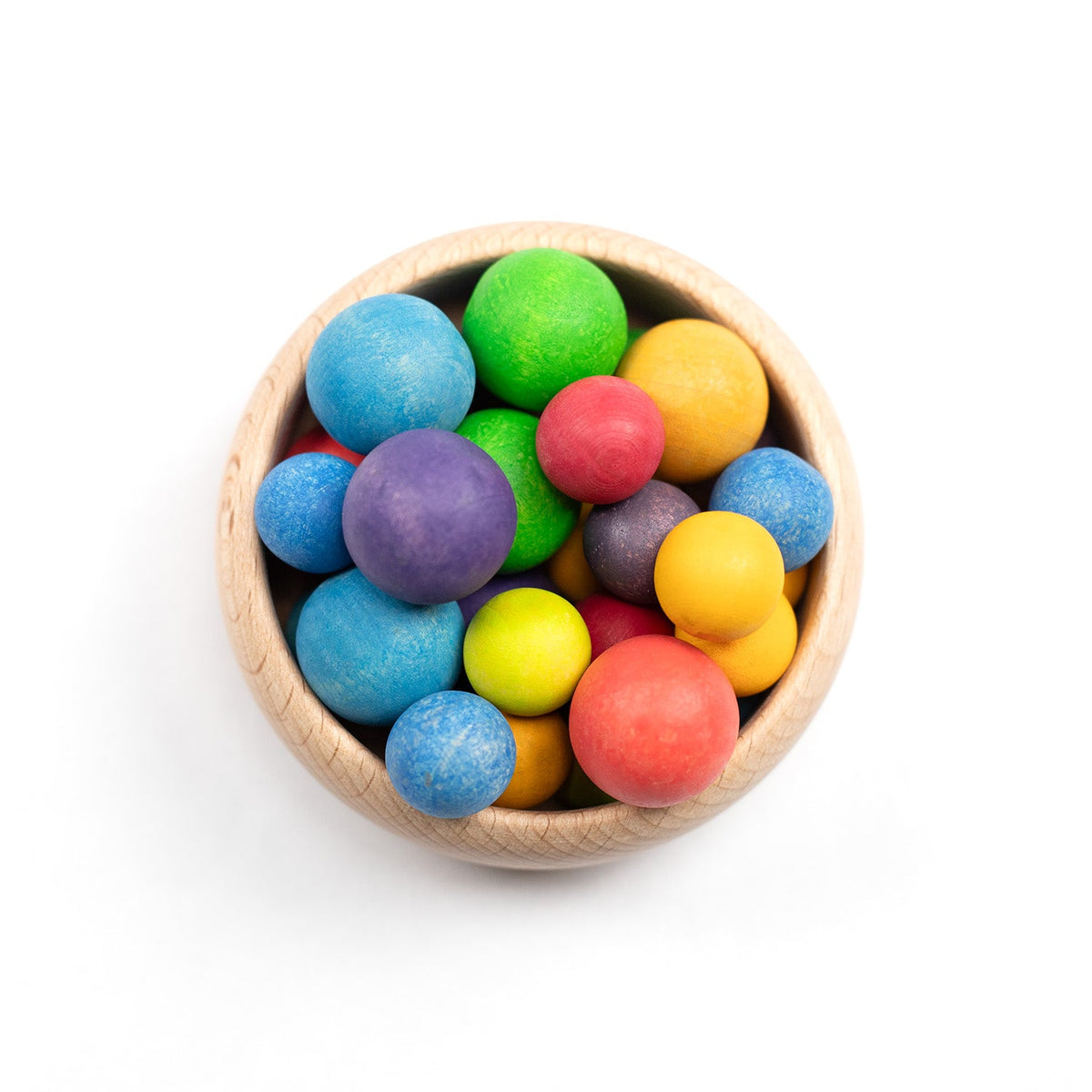 Houten speelgoed – Knikkerbaan boom klein – montessori – open einde speelgoed