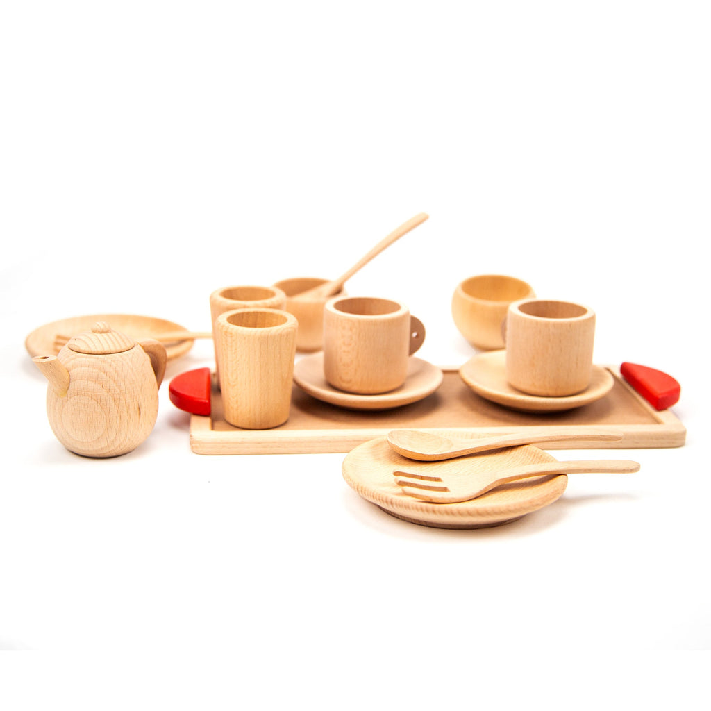 Houten speelgoed – Thee set