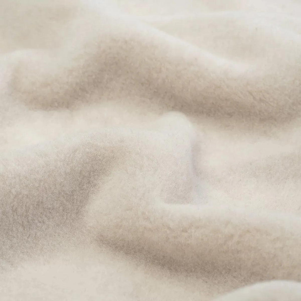 Wollen ledikantdeken wol 93 × 135 cm – Kameel / merinowol