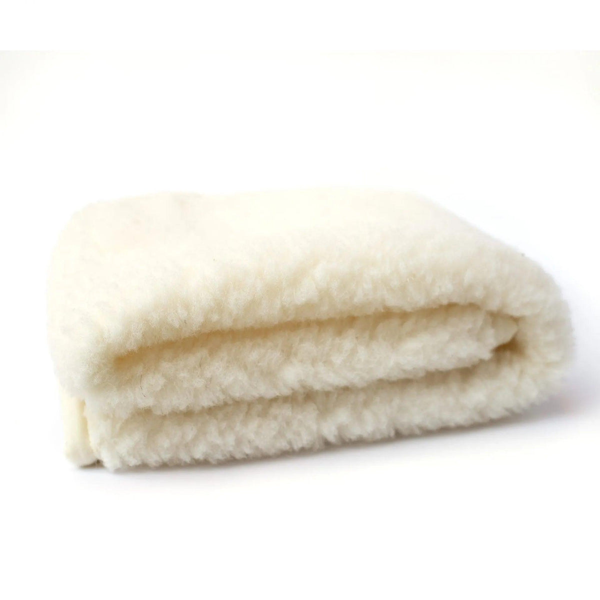 Wollen onderlegger co-sleeper Naturel – merinowol – 50 × 90 cm