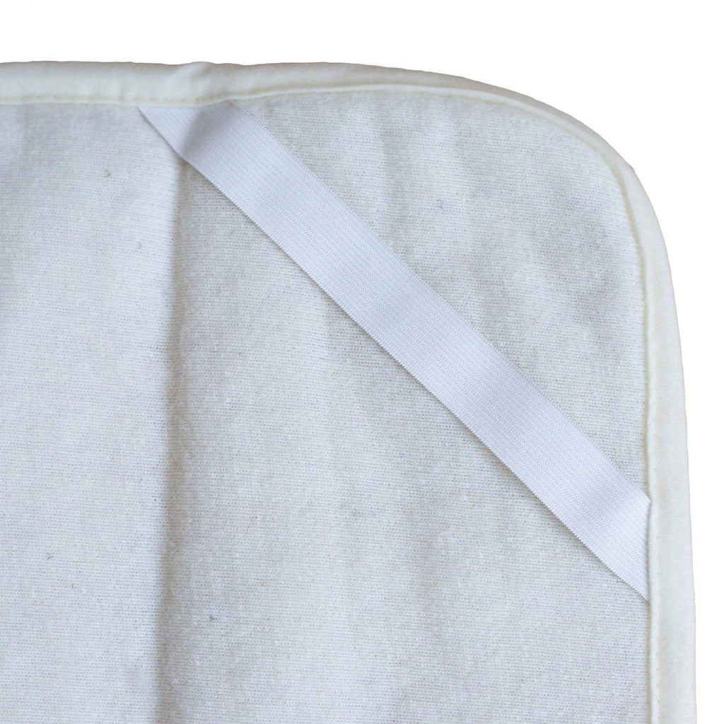 Wollen onderlegger co-sleeper Naturel – merinowol – 50 × 90 cm