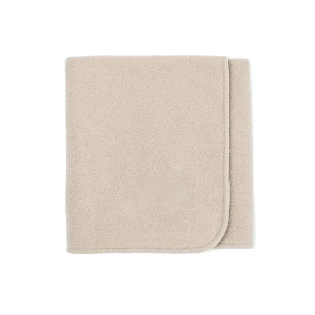 Wollen wiegdeken fleece – 75cmx100 cm – merinowol – Beige