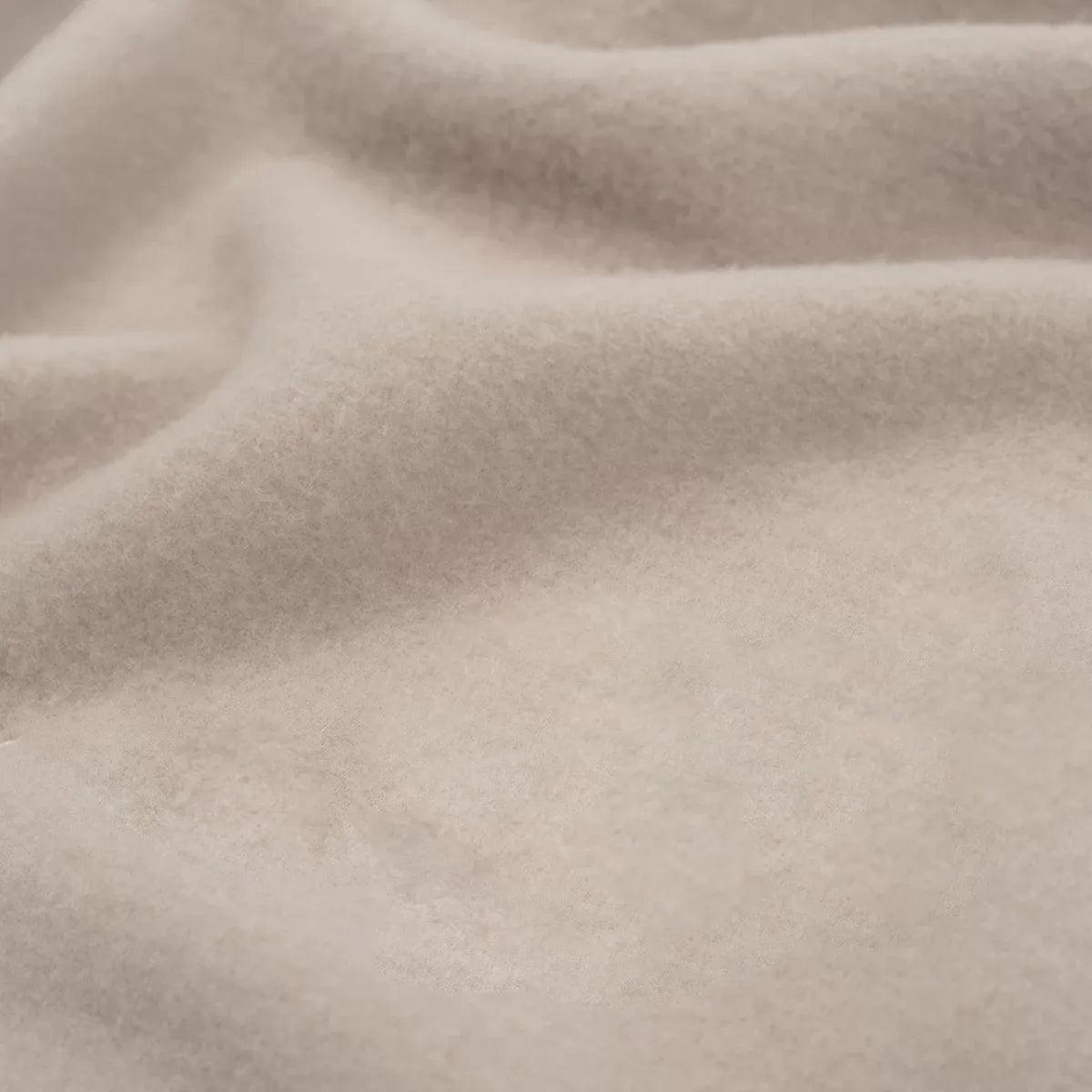 Wollen wiegdeken fleece – 75cmx100 cm – merinowol – Beige