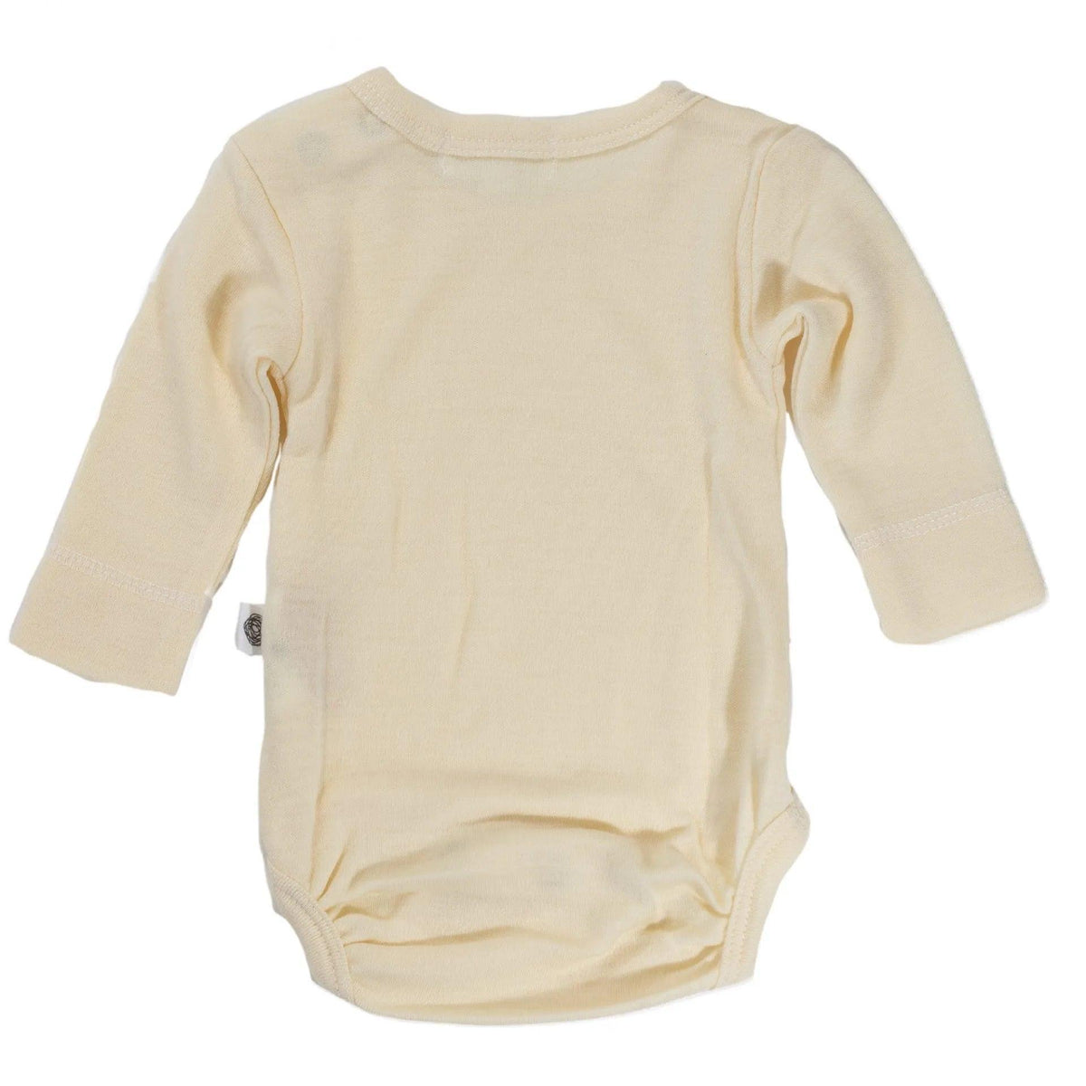 Wollen romper lange mouw – merinowol – Naturel