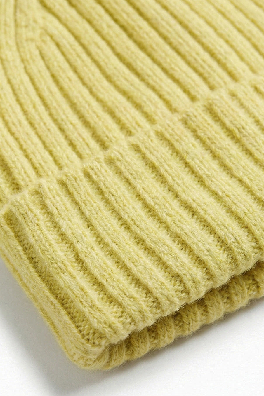 Merinowol gebreide babymuts – Lemonade