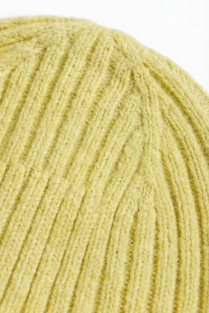 Merinowol gebreide babymuts – Lemonade