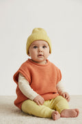 Merinowol gebreide babymuts – Lemonade
