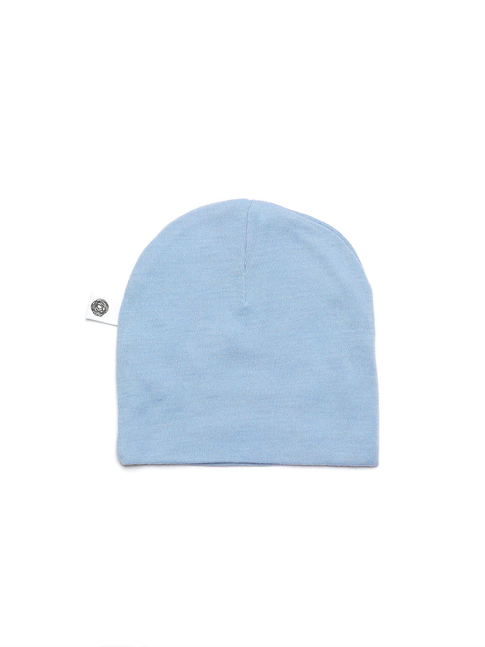 Wollen babymuts – merinowol – Blue Fog