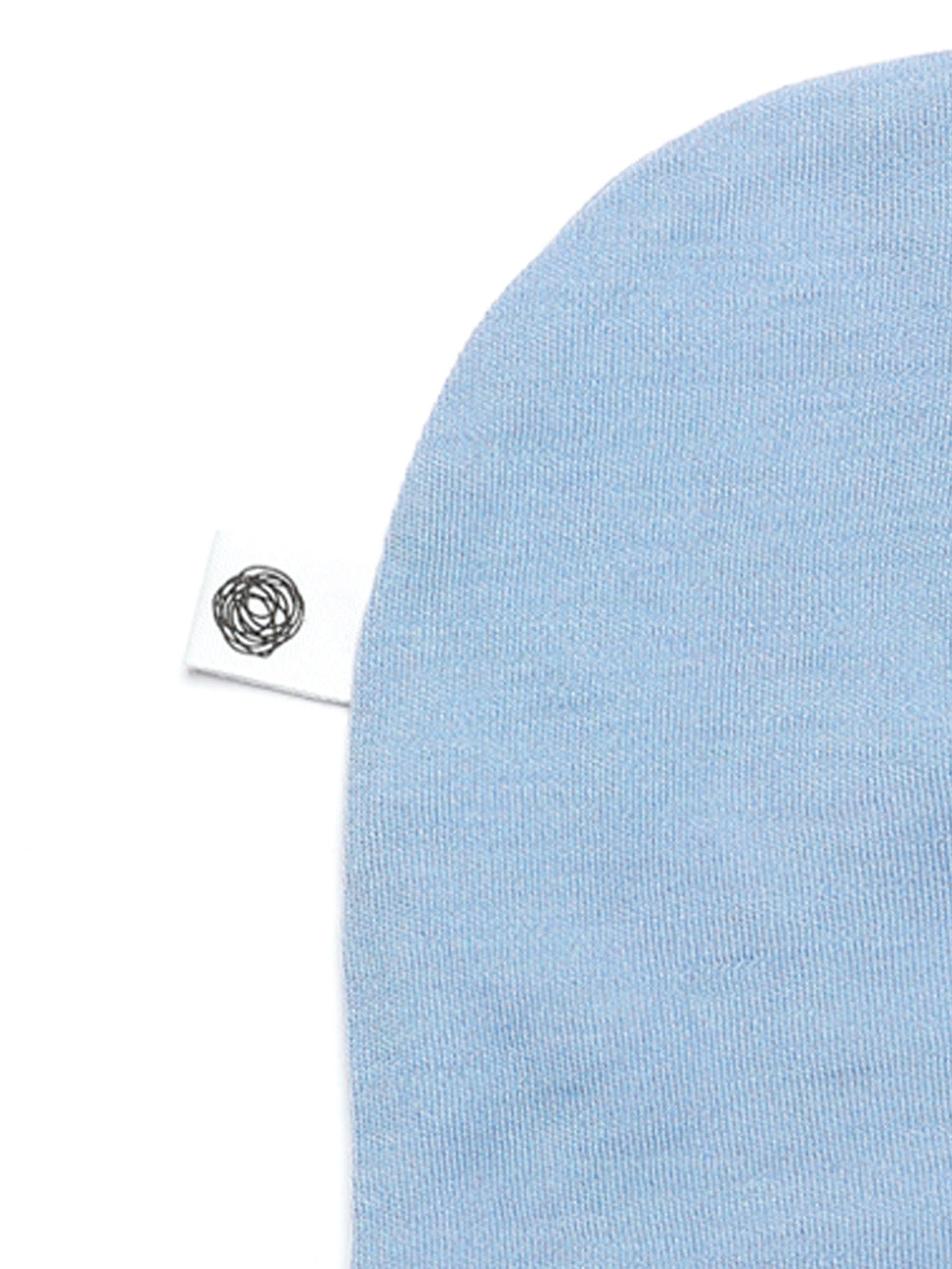 Wollen babymuts – merinowol – Blue Fog