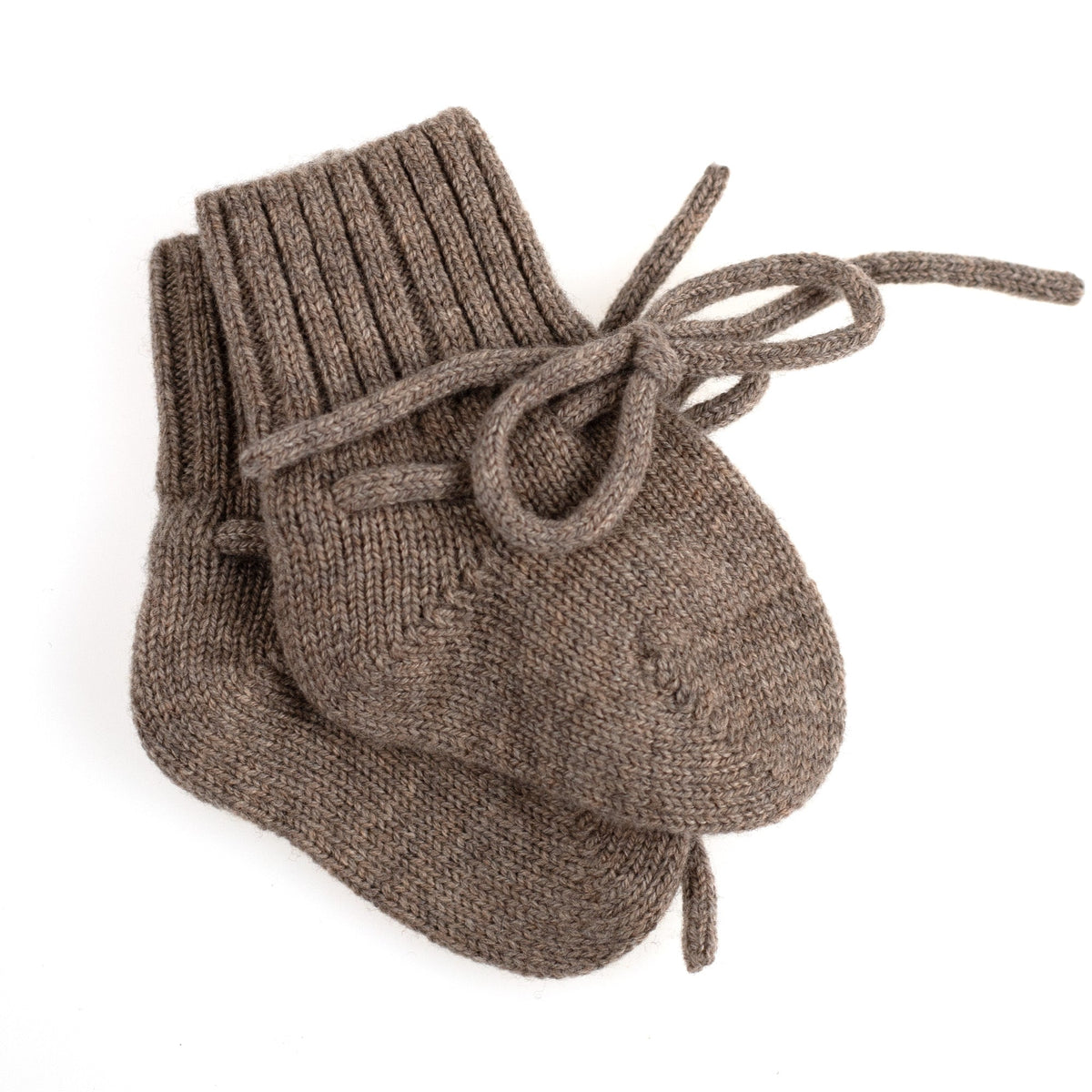 Wollen babysokjes – merinowol – Cobble