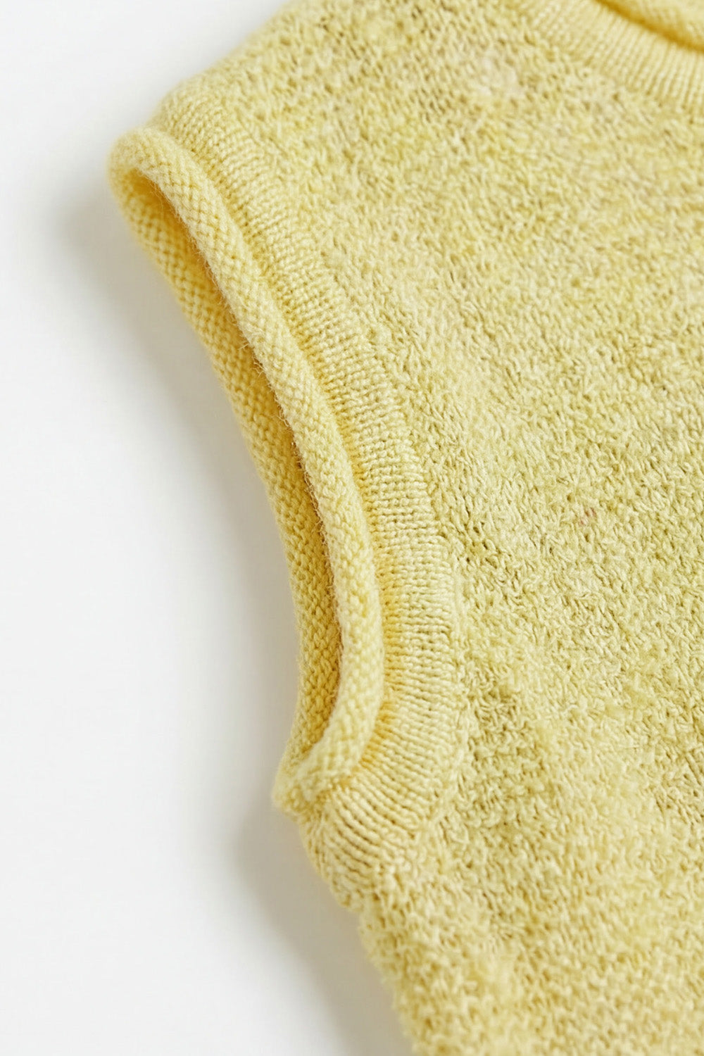 Merinowol gebreide babyspencer – Lemonade