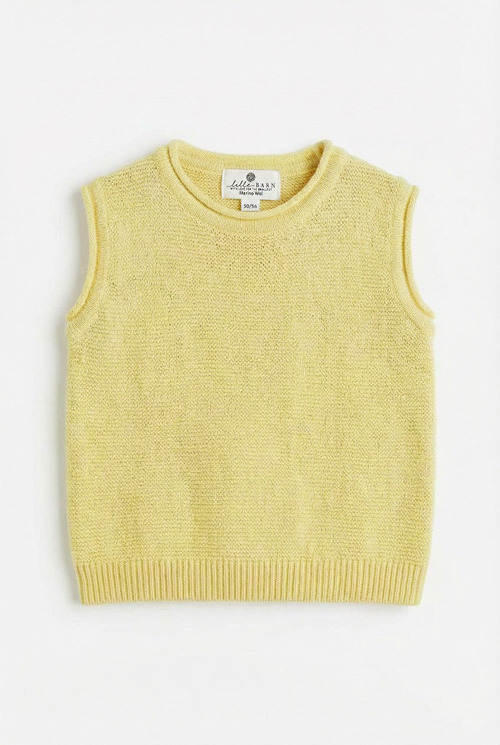Merinowol gebreide babyspencer – Lemonade