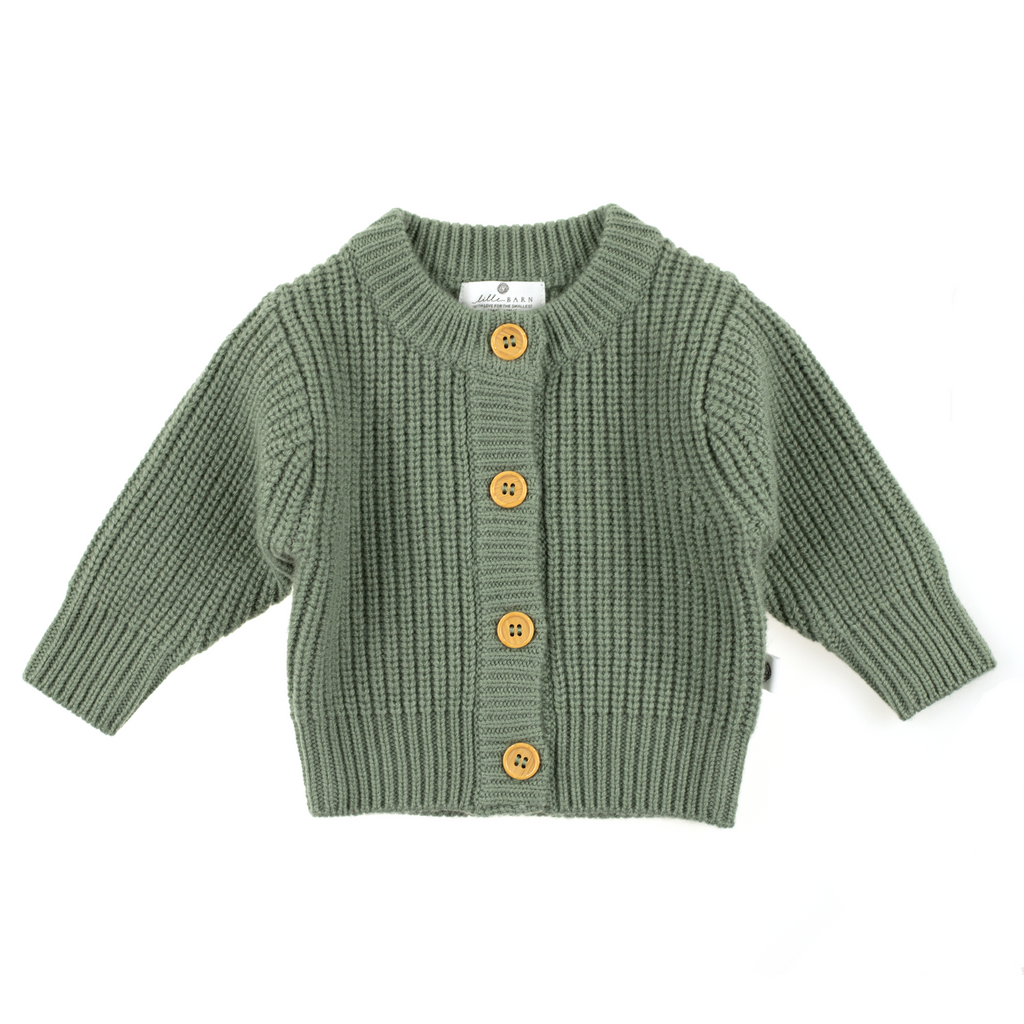 Gebreid wollen babyvestje – merinowol – Harper
