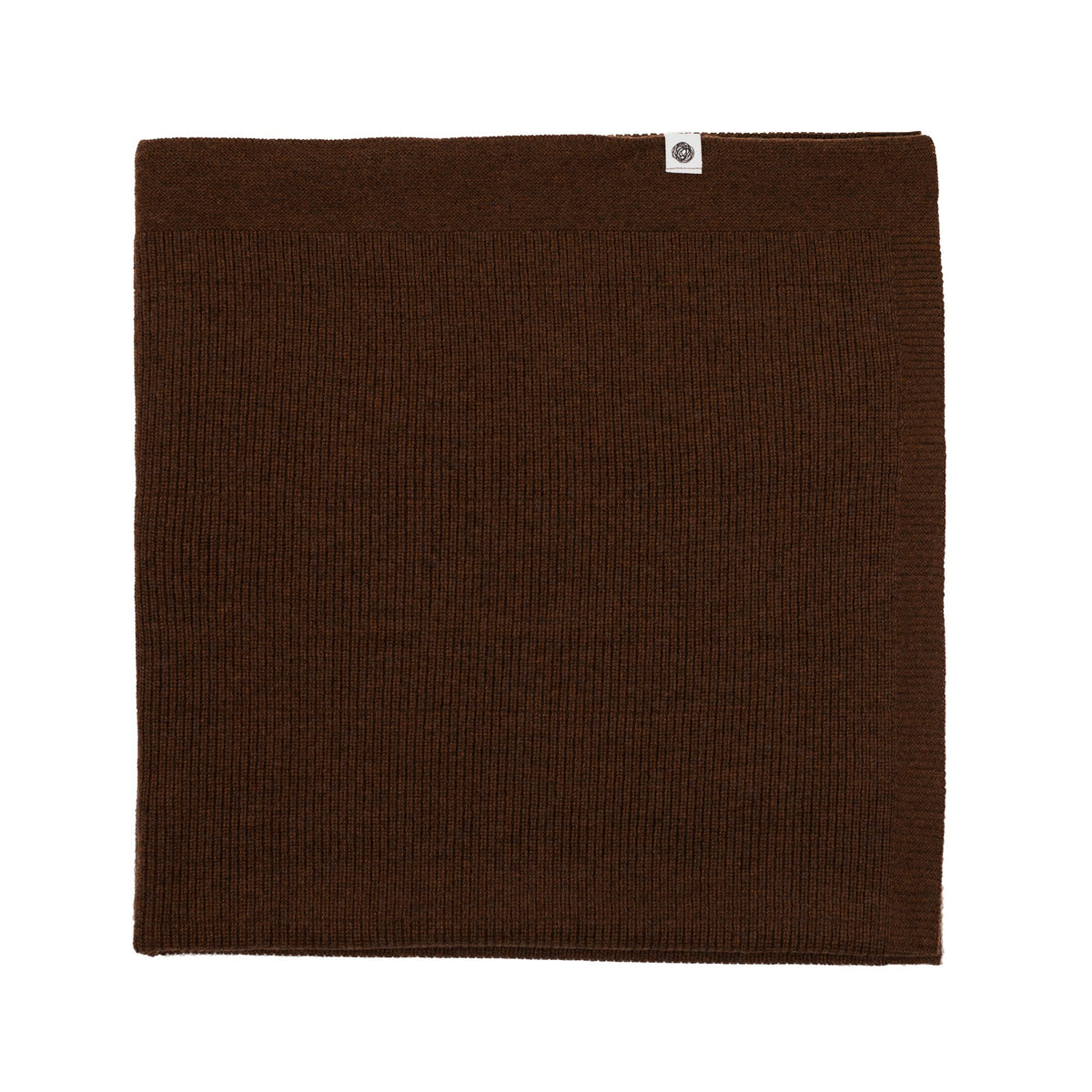 Wollen baby- en kinderdeken Gebreid – merinowol – Brunette