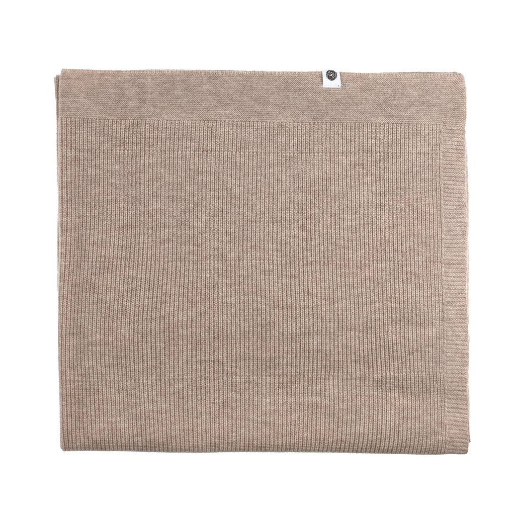Wollen baby- en kinderdeken Gebreid – merinowol – Cobble