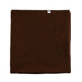 Wollen baby- en wikkeldeken – pointelle gebreid – merinowol – Brunette