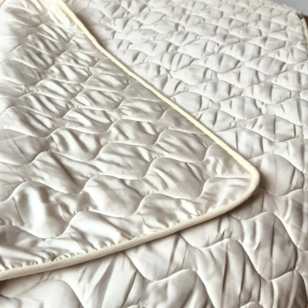 Wollen dekbed – ledikant 100 × 135 cm
