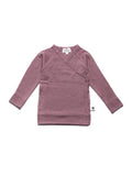 Baby wollen overslagtrui – merinowol – Grape Shake