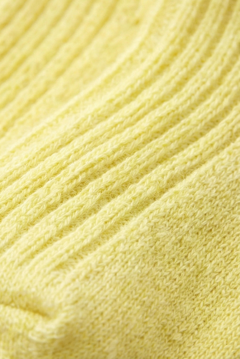 Wollen babysokjes – Lemonade
