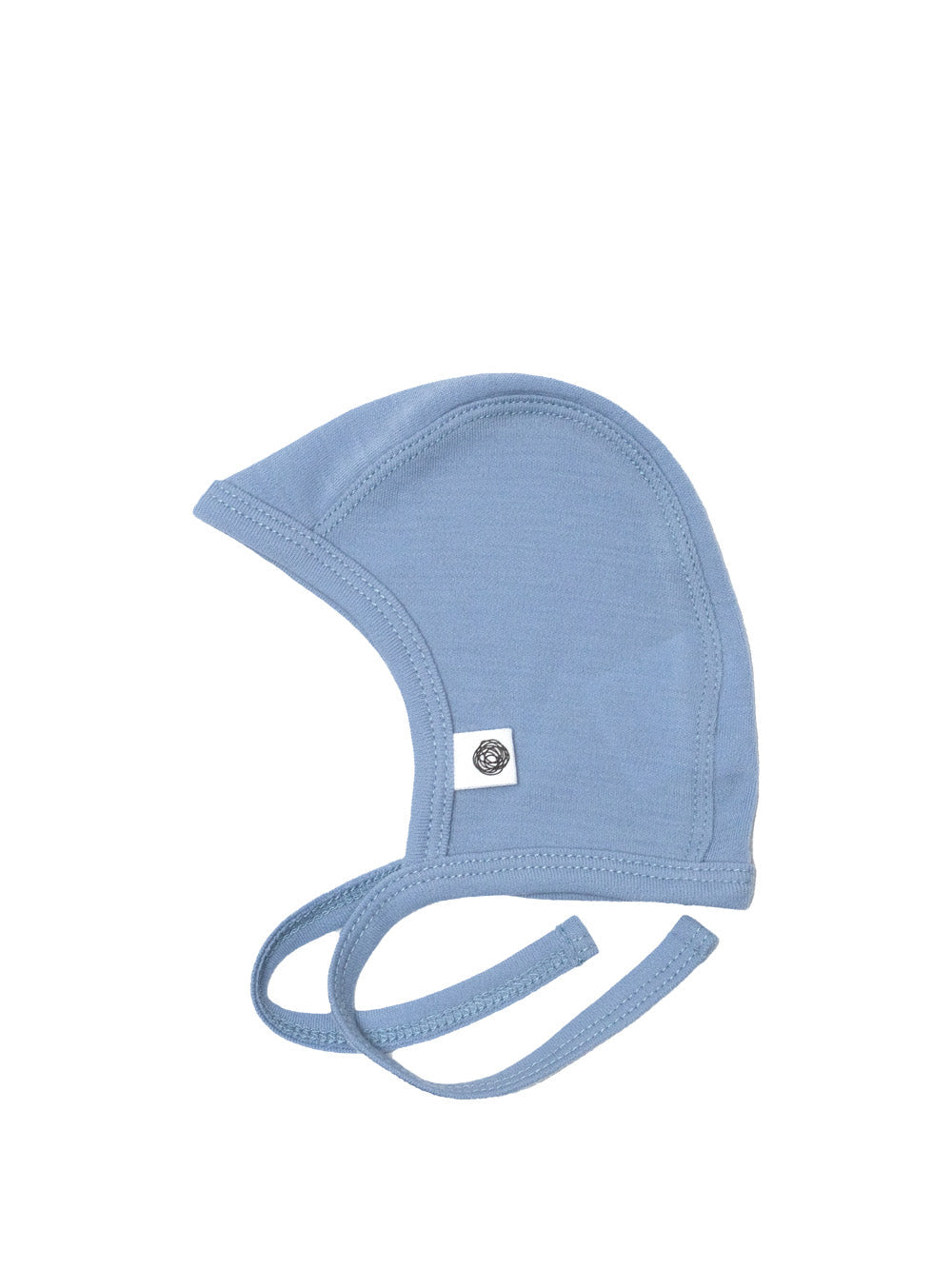 Baby wollen strikmuts – merinowol – Blue Fog