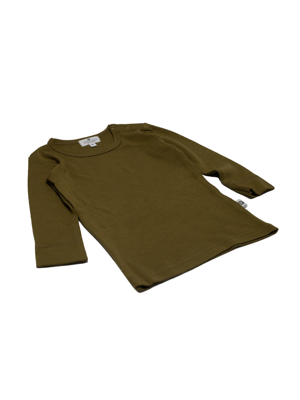 Wollen baby- en kindertrui – merinowol – Fir Green