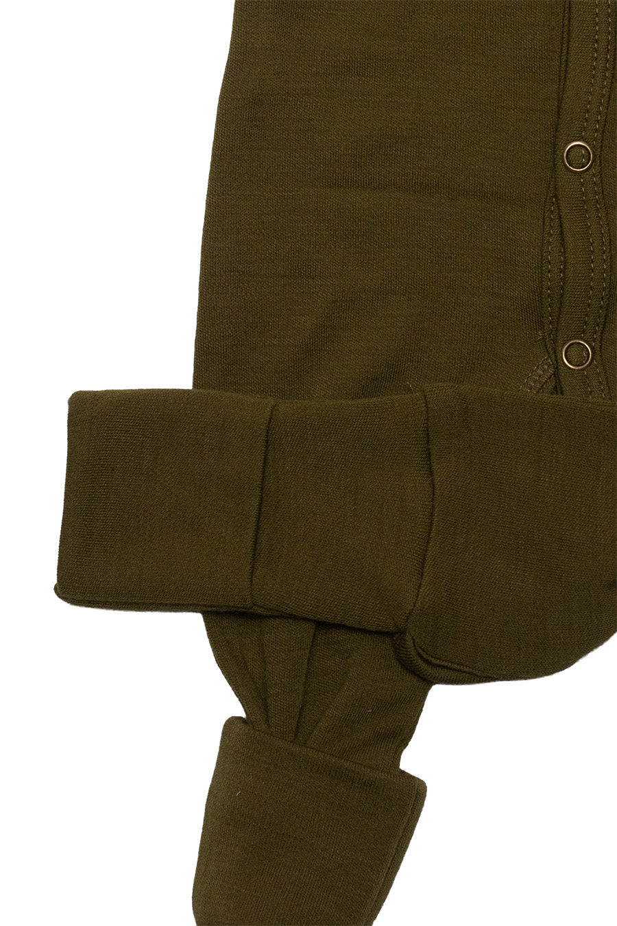 Wollen babypakje – merinowol – Fir Green