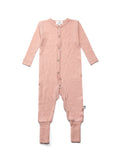 Wollen babypakje – merinowol – Misty Rose
